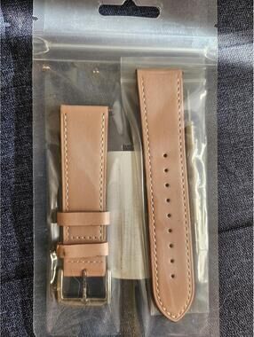NEW - Faux Leather Watch Strap - with tool - new in bag